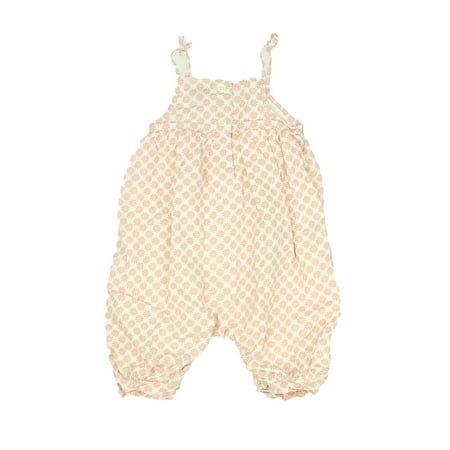 

Pre-owned Gap Girls Pink | White Romper size: 3-6 Months