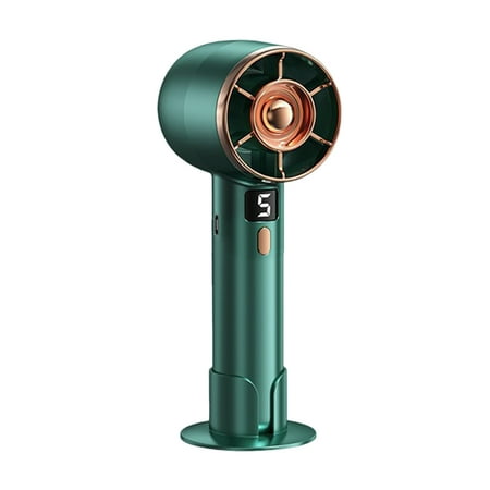 Lomubue 1 Set Handheld Fan USB Charging 5 Gears Surround Air Outlet Spiral Fan Blade High Rotation Speed Digital Display Silence Pocket Fan Dorm Supply
Lomubue 1 Set Handheld Fan USB Charging 5 Gears Surround Air Outlet Spiral Fan Blade High Rotation Speed Digital Display Silence Pocket Fan Dorm Supply