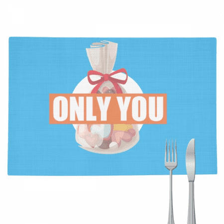 Love Lovers Only Companionship Placemat Pad Kitchen Woven Heat Resistant Cushion Rectangle
Love Lovers Only Companionship Placemat Pad Kitchen Woven Heat Resistant Cushion Rectangle