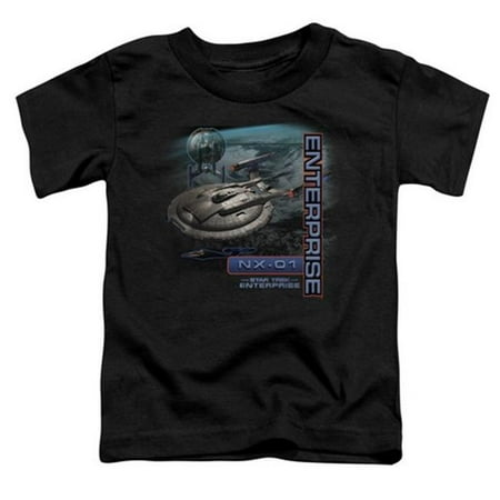 Trevco Star Trek-Enterprise Nx 01 - Short Sleeve Toddler Tee - Black- Large 4T
Trevco Star Trek-Enterprise Nx 01 - Short Sleeve Toddler Tee - Black- Large 4T