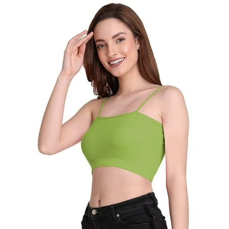 eloria Women s Cotton Padded Wire Free Bralette Bra