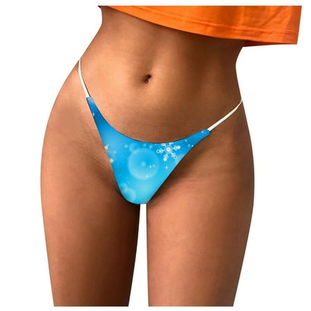 Qcmgmg Seamless Thong Panties for Women Low Rise Printed Plus Size T-Back Underwear
Qcmgmg Seamless Thong Panties for Women Low Rise Printed Plus Size T-Back Underwear