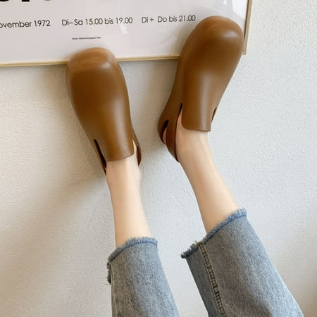 Josdec Womens Shoes Clearance Summer Low Top Leather Bag Head Shoes Thick Heels Solid Color Shoes Female
Josdec Womens Shoes Clearance Summer Low Top Leather Bag Head Shoes Thick Heels Solid Color Shoes Female