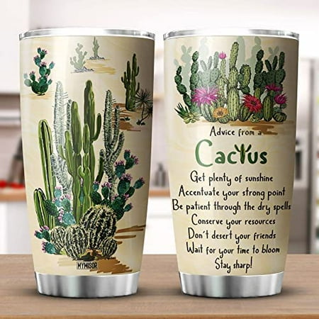 Athenstics Advice From A Cactus Tumbler Cup 20oz Inspiration Travel Mugs For Women Flower Floral Cacti Plant Lover Gifts For Gardeners Vintage Gardening Gift Stainless Steel Tumblers
Athenstics Advice From A Cactus Tumbler Cup 20oz Inspiration Travel Mugs For Women Flower Floral Cacti Plant Lover Gifts For Gardeners Vintage Gardening Gift Stainless Steel Tumblers
