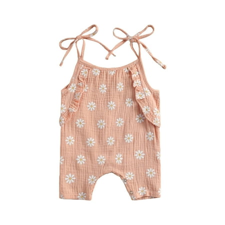 Newborn Baby Girls Daisy Print Romper Jumpsuit Sleeveless Jumpsuit for Kids Infant Girls
Newborn Baby Girls Daisy Print Romper Jumpsuit Sleeveless Jumpsuit for Kids Infant Girls