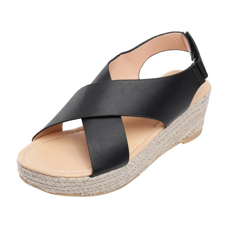 Tangnade Casual Shoes Sandals Open Breathable Toe Shoes Buckle Summer Womens Beach Strap Wedges Weave Womens Sandals
Tangnade Casual Shoes Sandals Open Breathable Toe Shoes Buckle Summer Womens Beach Strap Wedges Weave Womens Sandals