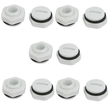 Unique Bargains M12 Nylon Male Threaded Cable Gland Screw End Cap Cover Gray 10pcs
Unique Bargains M12 Nylon Male Threaded Cable Gland Screw End Cap Cover Gray 10pcs