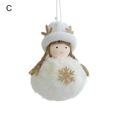 HuacFive Cartoon Hanging Ornament Portable Fabric Christmas Angle Girl Plush Doll Pendant for Home 
HuacFive Cartoon Hanging Ornament Portable Fabric Christmas Angle Girl Plush Doll Pendant for Home