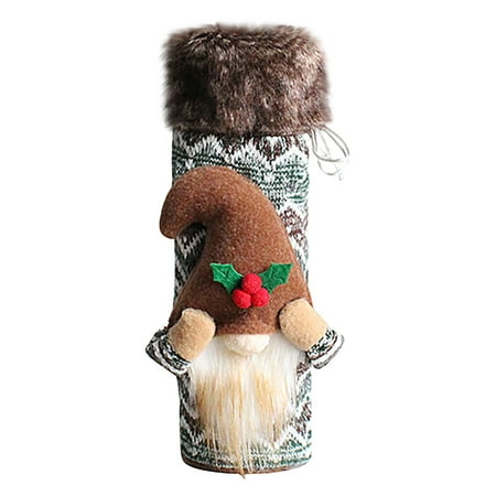 Ran Christmas Wine Bottle Cap Faceless Doll Red Wine Packaging Bag Long Hair Christmas Wine Cap Table Decorations
Ran Christmas Wine Bottle Cap Faceless Doll Red Wine Packaging Bag Long Hair Christmas Wine Cap Table Decorations