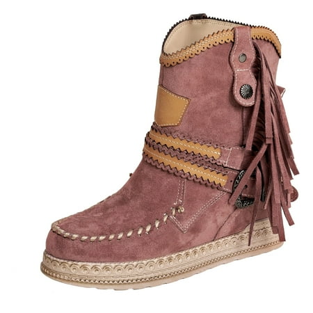 Hvyes Women Snow Booties Flat Heel Casual Retro Tassel Solid Color Pointed Zip Belt Buckle Knight Ankle Boots Pink Boots women size 6.5
Hvyes Women Snow Booties Flat Heel Casual Retro Tassel Solid Color Pointed Zip Belt Buckle Knight Ankle Boots Pink Boots women size 6.5