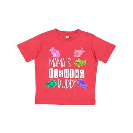 Inktastic Mama s Fishing Buddy with Colorful Fish Gift Toddler Boy or Toddler Girl T-Shirt
Inktastic Mama s Fishing Buddy with Colorful Fish Gift Toddler Boy or Toddler Girl T-Shirt