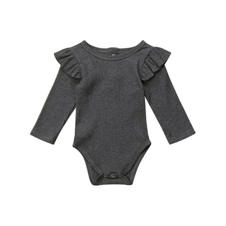 Bebiullo Newborn Toddler Baby Girl Ruffle Long Sleeve Romper Bodysuit Jumpsuit Tops Summer Spring Clothes
Bebiullo Newborn Toddler Baby Girl Ruffle Long Sleeve Romper Bodysuit Jumpsuit Tops Summer Spring Clothes