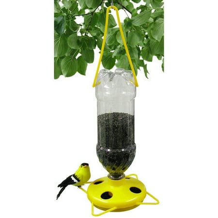 gadjit thistle bird feeder in yellow walmart com gadjit thistle bird feeder in yellow walmart com