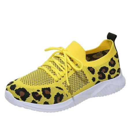 Women‘s Breathable & Lightweight Sneakers Leopard Pattern Lace-up Running Shoes Women‘s Footwear
Women‘s Breathable & Lightweight Sneakers Leopard Pattern Lace-up Running Shoes Women‘s Footwear