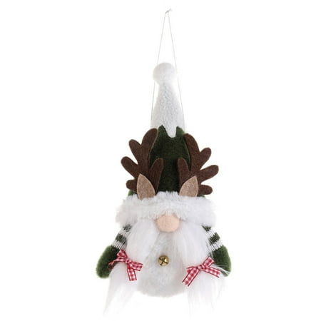Christmas Santa Pendant with Striped Knit Hand Lightweight Lovely Interesting Plush Toys for Holiday Party Decoration Green
Christmas Santa Pendant with Striped Knit Hand Lightweight Lovely Interesting Plush Toys for Holiday Party Decoration Green