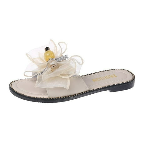knqrhpse slippers for women New Summer Fashion Beaded Sweet Bow Sandals womens slippers house slippers for women
knqrhpse slippers for women New Summer Fashion Beaded Sweet Bow Sandals womens slippers house slippers for women