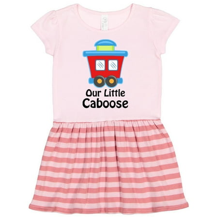 Inktastic Train Our Little Caboose New Baby Gift Toddler Girl Dress