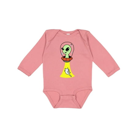 Inktastic Alien Abduction Gift Baby Boy or Baby Girl Long Sleeve Bodysuit