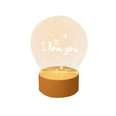 Sodopo Valentine s Day USB Acrylic 3D Night Light Lamp Home Landscape Decoration Gifts Gifts for Women Mom Girl Her
Sodopo Valentine s Day USB Acrylic 3D Night Light Lamp Home Landscape Decoration Gifts Gifts for Women Mom Girl Her