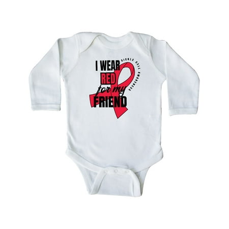 Inktastic Sickle Cell Awareness I Wear Red For My Friend Gift Baby Boy or Baby Girl Long Sleeve Bodysuit
Inktastic Sickle Cell Awareness I Wear Red For My Friend Gift Baby Boy or Baby Girl Long Sleeve Bodysuit
