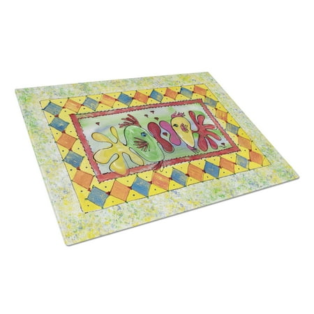 Carolines Treasures 8074LCB Kissing Fish Glass Cutting Board Large 12H x 16W multicolor
Carolines Treasures 8074LCB Kissing Fish Glass Cutting Board Large 12H x 16W multicolor