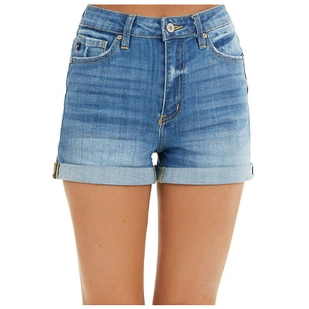 Ziloco Shorts Jeans Maternity Scrub Pants Women s rolled-up High-Waist Solid Color Straight Casual Jeans Shorts pants2546
Ziloco Shorts Jeans Maternity Scrub Pants Women s rolled-up High-Waist Solid Color Straight Casual Jeans Shorts pants2546