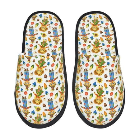 Rateoe Harvest Scarecrow Pattern Pattern Fuzzy Slippers Fuzzy Soft House Slippers Plush Furry Warm Cozy Open Toe Fluffy Home Shoes-Medium
Rateoe Harvest Scarecrow Pattern Pattern Fuzzy Slippers Fuzzy Soft House Slippers Plush Furry Warm Cozy Open Toe Fluffy Home Shoes-Medium