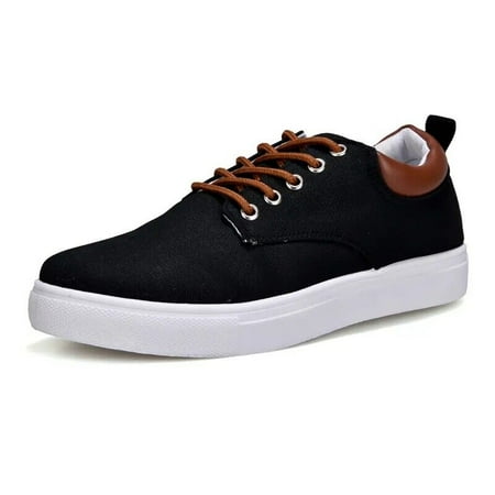 Men Canvas Shoes White Black Sneakers Low Top Cacual Shoes Lace Up Walking Shoes
Men Canvas Shoes White Black Sneakers Low Top Cacual Shoes Lace Up Walking Shoes
