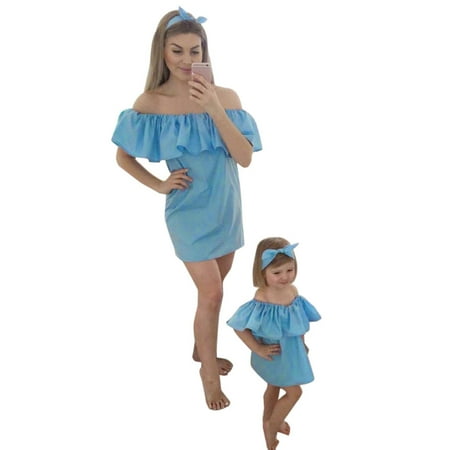 BSDHBS Girls Pant Set Family Mommy and Me Baby Girl Off Shoulder Summer Princess Dress
BSDHBS Girls Pant Set Family Mommy and Me Baby Girl Off Shoulder Summer Princess Dress