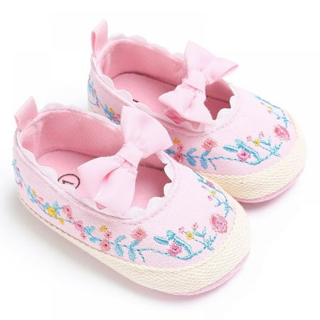 Wuffmeow Baby Girls Shoes Princess Mary Jane Bow First Walkers Crib Soft Soled Anti-Slip Kids Shoes 0-18 Months
Wuffmeow Baby Girls Shoes Princess Mary Jane Bow First Walkers Crib Soft Soled Anti-Slip Kids Shoes 0-18 Months