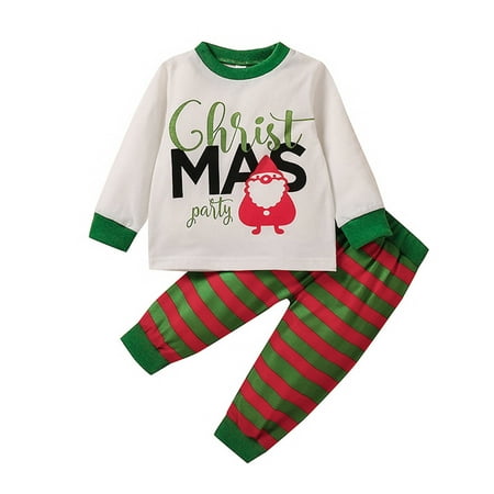 Honeeladyy Winter Coats Toddler Kids Boy Girl XMAS Letter Santa Striped Print T-shirt+Pants Outfits Set Green Clearance under 10$
Honeeladyy Winter Coats Toddler Kids Boy Girl XMAS Letter Santa Striped Print T-shirt+Pants Outfits Set Green Clearance under 10$