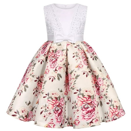 WUXIAN Toddler Kids Girls Summer Dress Sleeveless Pearl Bow Knot Princess Dress Party Halloween Evening Dress Child Clothing Infants Baby Clothes Soft Dailywear
WUXIAN Toddler Kids Girls Summer Dress Sleeveless Pearl Bow Knot Princess Dress Party Halloween Evening Dress Child Clothing Infants Baby Clothes Soft Dailywear