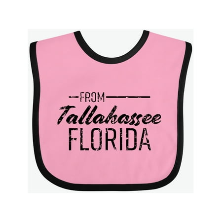 Inktastic From Tallahassee Florida in Black Distressed Text Gift Baby Boy or Baby Girl Bib
Inktastic From Tallahassee Florida in Black Distressed Text Gift Baby Boy or Baby Girl Bib