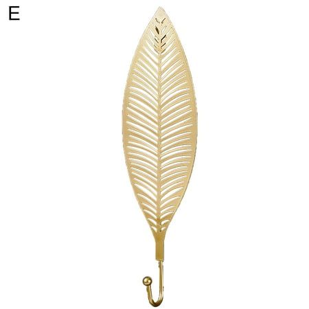 Decorative Leaves Iron Hooks Plant Modern Key Holder Wall Mounted Single Prong Coat Hanger for Hallways Living Room
Decorative Leaves Iron Hooks Plant Modern Key Holder Wall Mounted Single Prong Coat Hanger for Hallways Living Room