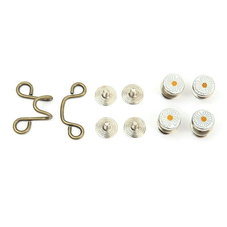 Waist Buckle Easy Detachable Screw Type Waistband Tightener Convenient Practical Reusable For Skirts For Home For Trousers Silver Large Hook Bronze Large Hook Metal Large
Waist Buckle Easy Detachable Screw Type Waistband Tightener Convenient Practical Reusable For Skirts For Home For Trousers Silver Large Hook Bronze Large Hook Metal Large