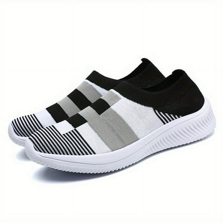 Comfortable and Breathable Casual Walking Shoes - Women s Colorblock Slip-On Sneakers
Comfortable and Breathable Casual Walking Shoes - Women s Colorblock Slip-On Sneakers