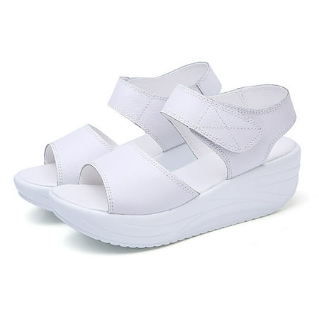 Vedolay Sandals Wedge Sandals for Women Casual Summer Square Open Toe Wedge Sandals White 7.5
Vedolay Sandals Wedge Sandals for Women Casual Summer Square Open Toe Wedge Sandals White 7.5