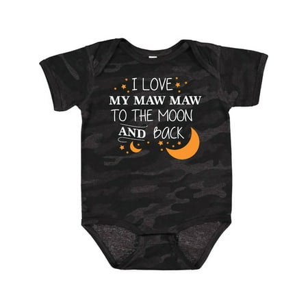 Inktastic I Love My Maw Maw to the Moon and Back Gift Baby Boy or Baby Girl Bodysuit
Inktastic I Love My Maw Maw to the Moon and Back Gift Baby Boy or Baby Girl Bodysuit
