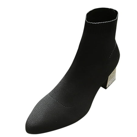 Mackneog Solid Pointed Women s Knitting Breathable Heels Chunky High Boots Shoes Thigh Toe Women s Boots Gift on Clearance
Mackneog Solid Pointed Women s Knitting Breathable Heels Chunky High Boots Shoes Thigh Toe Women s Boots Gift on Clearance