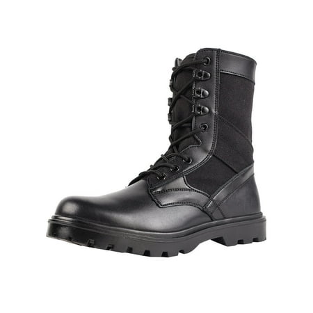 Gomelly Men Work Boots Lightweight Warm Bootie Plush Lined Ankle Boot Round Toe Winter Booties Unisex Women Training Shoes High Calf Black 8
Gomelly Men Work Boots Lightweight Warm Bootie Plush Lined Ankle Boot Round Toe Winter Booties Unisex Women Training Shoes High Calf Black 8