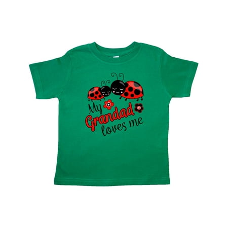 Inktastic My Grandad Loves Me Cute Ladybugs Gift Toddler Boy or Toddler Girl T-Shirt
Inktastic My Grandad Loves Me Cute Ladybugs Gift Toddler Boy or Toddler Girl T-Shirt