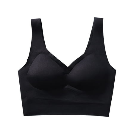 TFDZ Sleep Bra Womens Bras No Underwire Ladies Traceless Comfortable One-piece No Steel Ring Vest Sports Gathering Bra Woman Underwear Black
TFDZ Sleep Bra Womens Bras No Underwire Ladies Traceless Comfortable One-piece No Steel Ring Vest Sports Gathering Bra Woman Underwear Black
