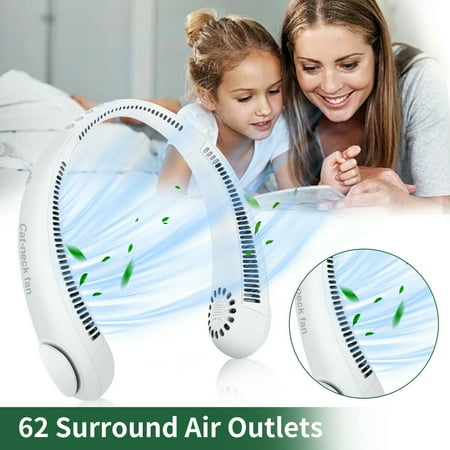 Portable Bladeless Neck Fan Ultra Light Headphone Design Hand-free Neck Fan for Outdoor Indoor& 3-Speed&9-18 H Mini Desk Fan
Portable Bladeless Neck Fan Ultra Light Headphone Design Hand-free Neck Fan for Outdoor Indoor& 3-Speed&9-18 H Mini Desk Fan