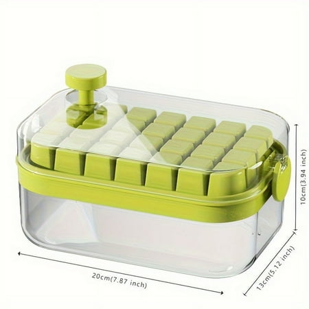 XIAOGZAHUOP BPA-Free Food Grade Plastic Ice Cube Maker with Innovative Push & Stack Design for Multi-Use Freezer Safe Tray with Lid - Ideal for Ice Baby Food and DIY Treats
XIAOGZAHUOP BPA-Free Food Grade Plastic Ice Cube Maker with Innovative Push & Stack Design for Multi-Use Freezer Safe Tray with Lid - Ideal for Ice Baby Food and DIY Treats