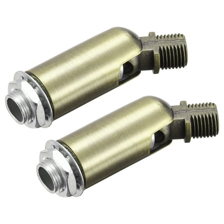 Uxcell Sloped Ceiling Adapter 180 Degree Swivel M10 Thread for Chandelier Bronze 2 Pack
Uxcell Sloped Ceiling Adapter 180 Degree Swivel M10 Thread for Chandelier Bronze 2 Pack