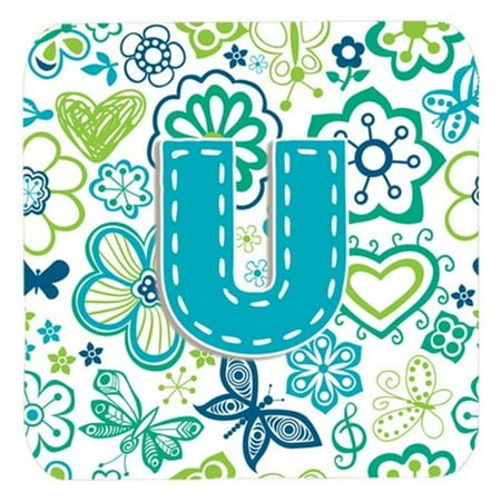 Carolines Treasures CJ2006-UFC Letter U Flowers And Butterflies Teal Blue Foam Coasters- Set Of 4
Carolines Treasures CJ2006-UFC Letter U Flowers And Butterflies Teal Blue Foam Coasters- Set Of 4