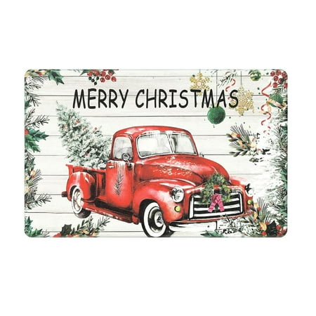 Christmas Kitchen Mats for Floor Christmas Kitchen Rugs - Farmhouse Truck Red Buffalo Plaid Christmas Kitchen Decor - Christmas Decorations for Bathroom Home Indoor A-Small
Christmas Kitchen Mats for Floor Christmas Kitchen Rugs - Farmhouse Truck Red Buffalo Plaid Christmas Kitchen Decor - Christmas Decorations for Bathroom Home Indoor A-Small
