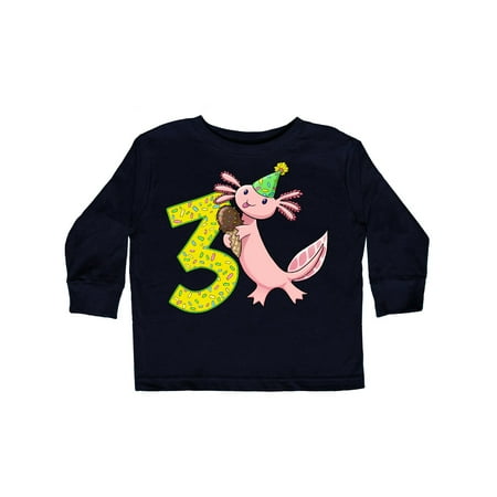 Inktastic 3rd Birthday Axolotl with Ice Cream Gift Toddler Boy or Toddler Girl Long Sleeve T-Shirt
Inktastic 3rd Birthday Axolotl with Ice Cream Gift Toddler Boy or Toddler Girl Long Sleeve T-Shirt