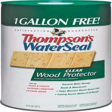 thompsons waterseal clear wood gallon protector