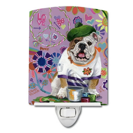 Caroline s Treasures PPP3091CNL English Bulldog Flower Power Ceramic Night Light 6x4x3 multicolor
Caroline s Treasures PPP3091CNL English Bulldog Flower Power Ceramic Night Light 6x4x3 multicolor